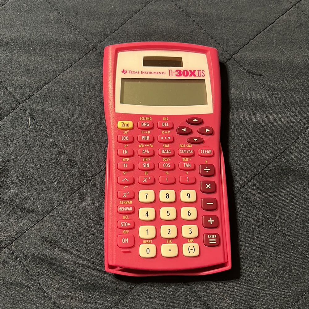 Texas Instruments Scientific Calculator TI-30xIIs Pink